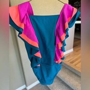 NWT Beach Lingo Toddler One Piece Swim Size 4/5T